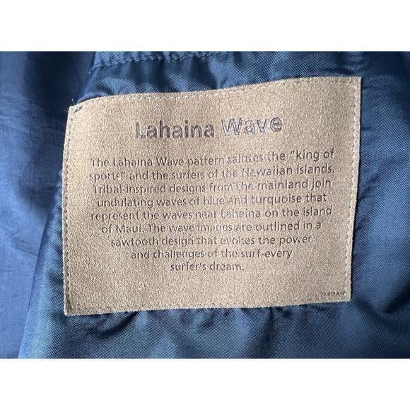 Pendleton Jacket Mens XXXL 3X Shacket Shirt Lahaina Wave Pattern Hawaiian Surf - Picture 14 of 16